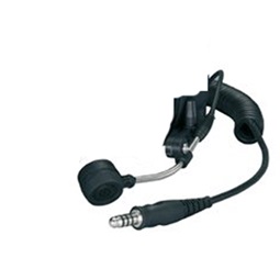 Fültok pro tac mikrofonos flex-headset (adóvevővel komp. kábel nélkül) fekete