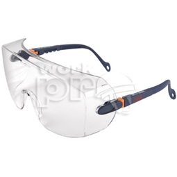 Védőszemüveg 3M 2800-as szemüvegre vehető karcálló állítható víztiszta