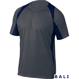 Bicolor sport és szabadidő póló, lélegző, könnyű és kényelmes, gyorsan száradó a