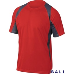 Bicolor sport és szabadidő póló, lélegző, könnyű és kényelmes, gyorsan száradó a