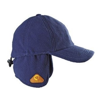 Baseball sapka Covercap téli lehajtható fülrészű állítható kék