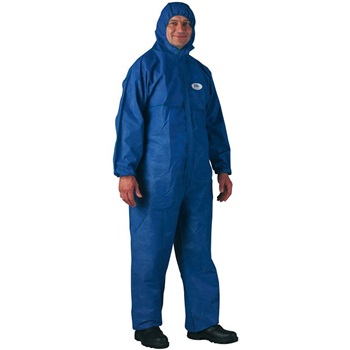 FR három rétegű kék overall, korlátozott láng elleni védelem, szellőző, antiszta