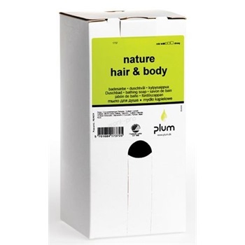 Nature Hair and Body környezetbarát szín- és illatmentes tusfürdő és sampon, pumpás utántöltő