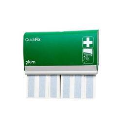 Plum QuickFix Long ragtapaszadagoló, 2x30db hosszú, fémszálas (detektálható) ragtapasz