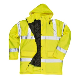 Kabát Traffic könnyen feliratozható sárga XXL