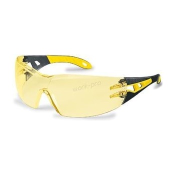 Védőszemüveg szár körkörösen védő karc- és páramentes lencse (hc-af) sárga